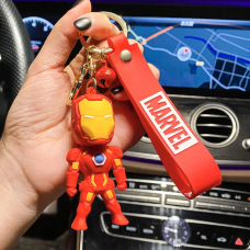 Silicone Keychain "Iron Man - Marvel"
